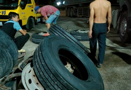 Những sai lầm thường gặp khi vá vỏ ô tô lưu động