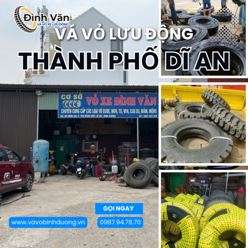 Vá Vỏ Xe Lưu Động Thành Phố Dĩ An
