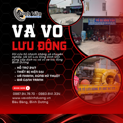 Vụ Vá Vỏ Xe Lưu Động Huyện Bàu Bàng