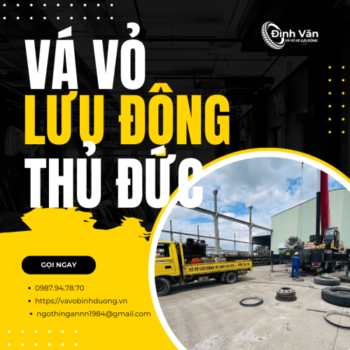 Dịch Vụ Vá Vỏ Xe Lưu Động Thủ Đức