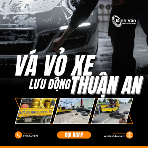 Vá Vỏ Xe Lưu Động Thành Phố Thuận An