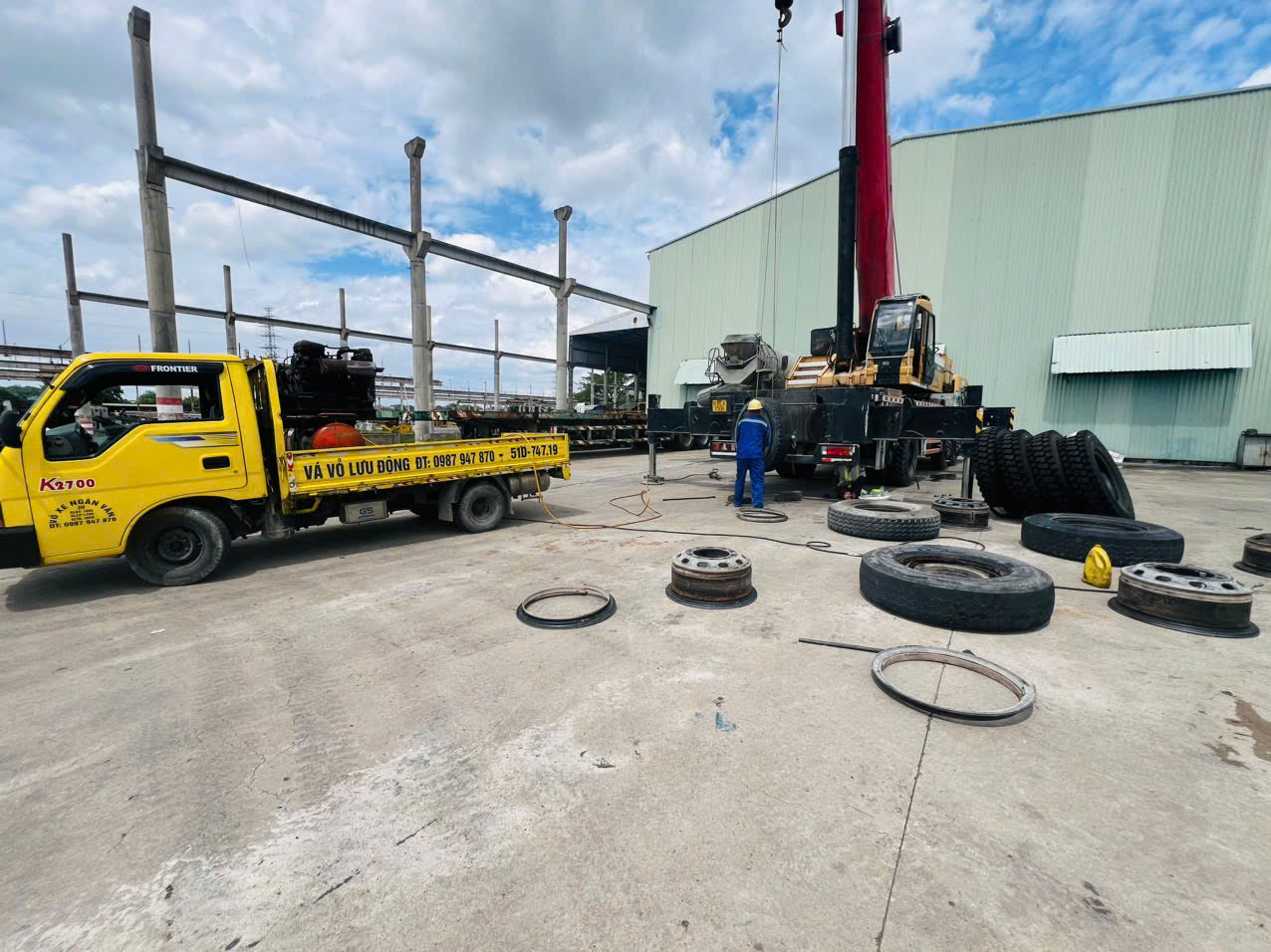 Bảng Giá Vá Vỏ Lưu Động Bình Dương 24/7