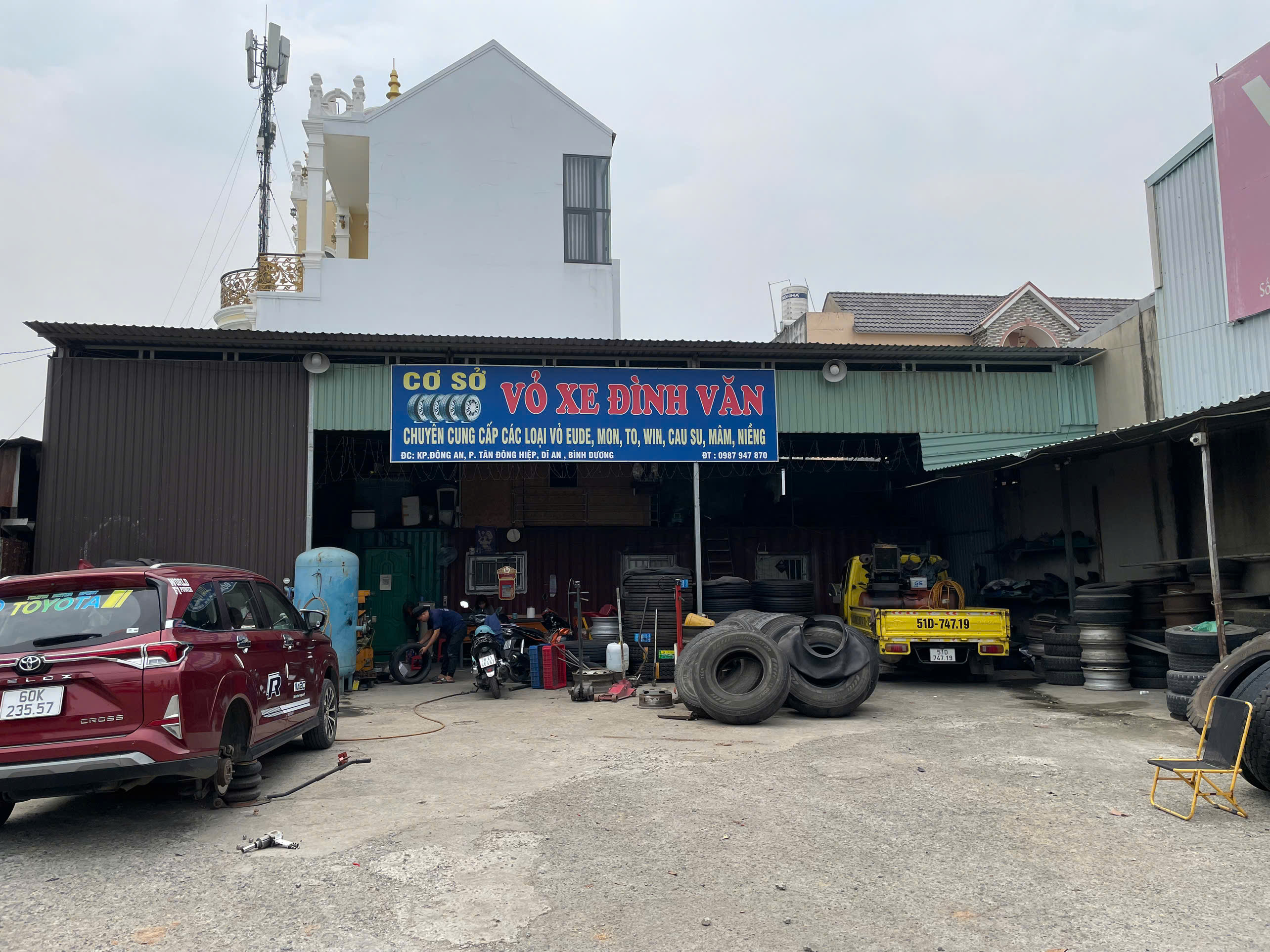 Bảng Giá Thay Lốp Xe Bình Dương