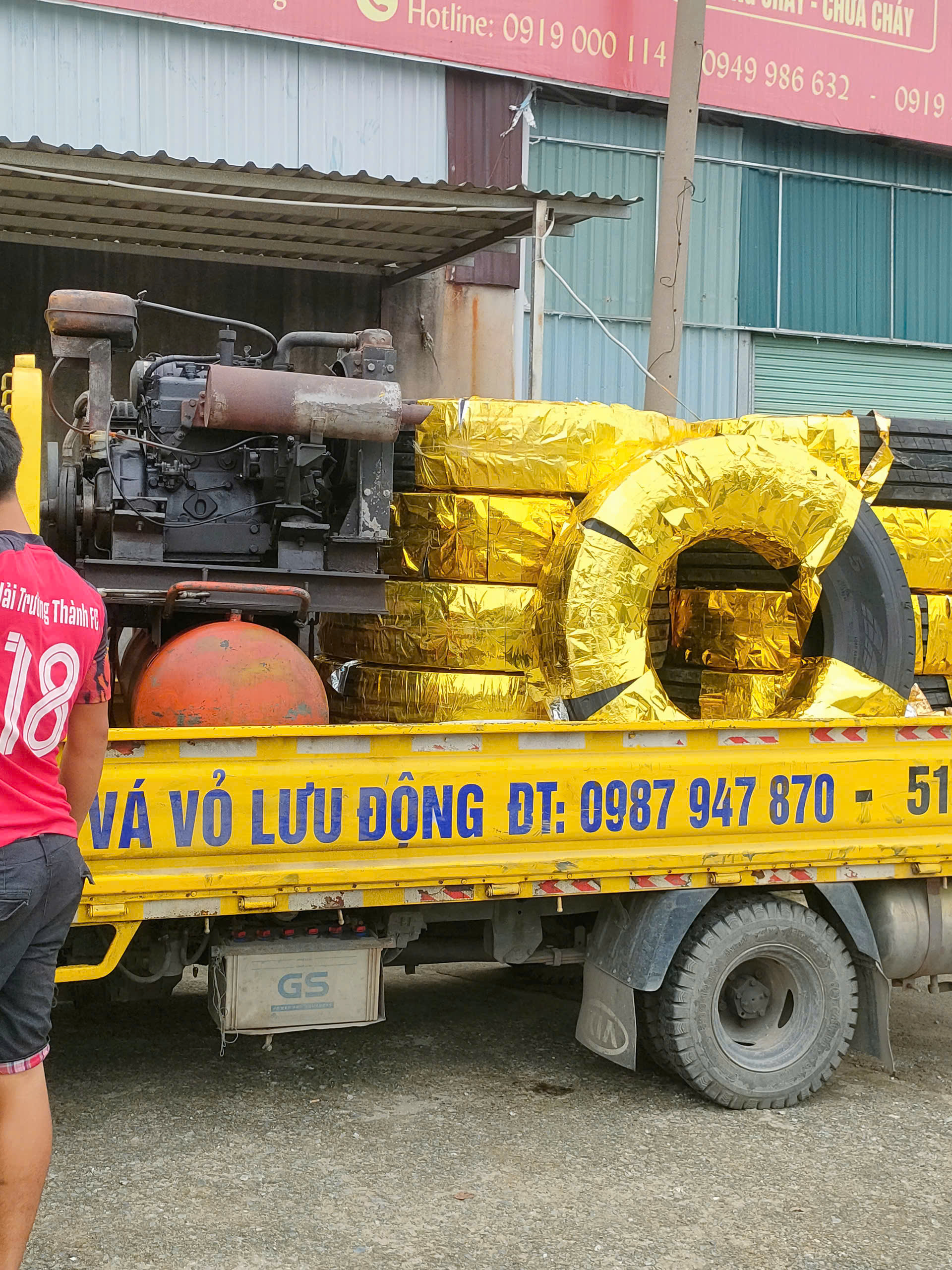 Vá Vỏ Xe Lưu Động Sông Bé
