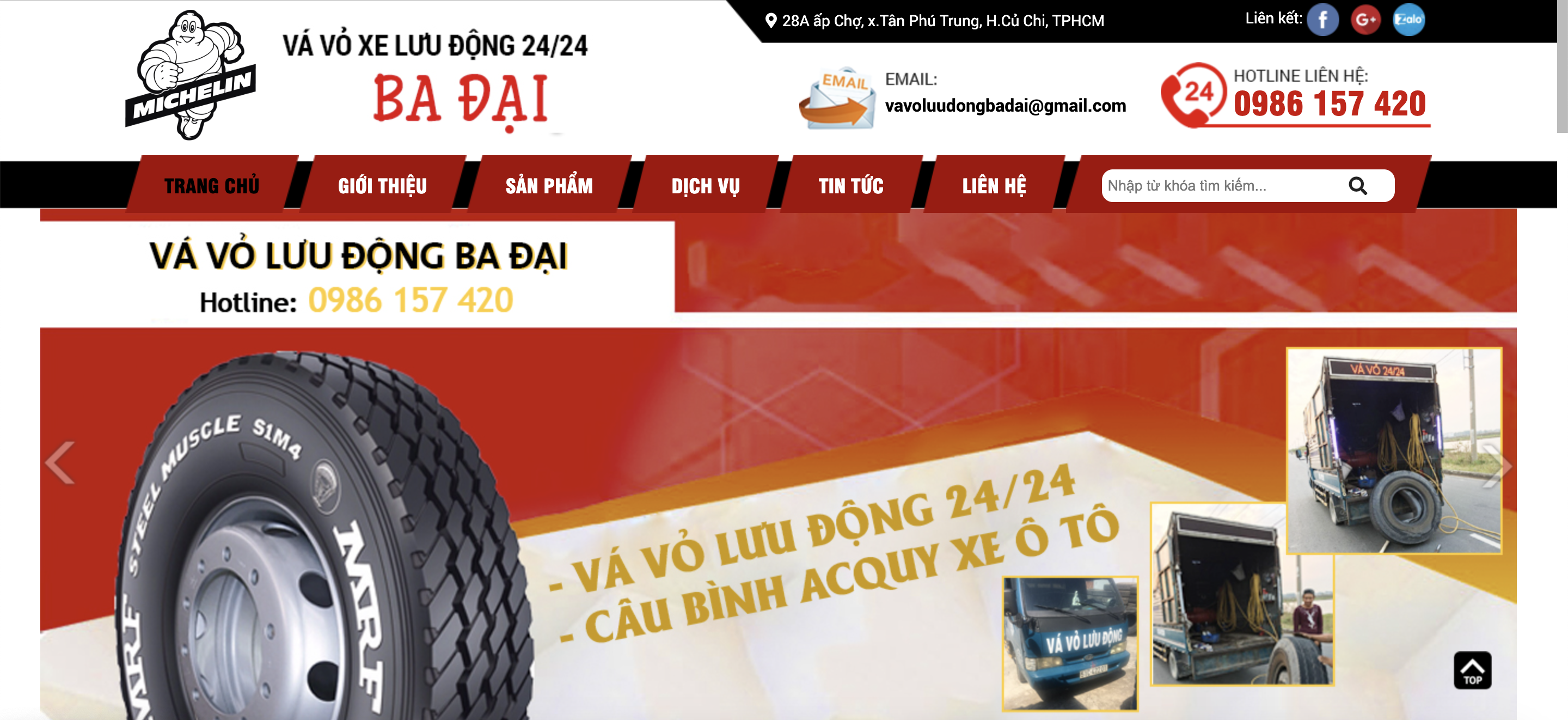 Top 10 Đơn Vị Dịch Vụ Vá Vỏ Lưu Động Bình Dương