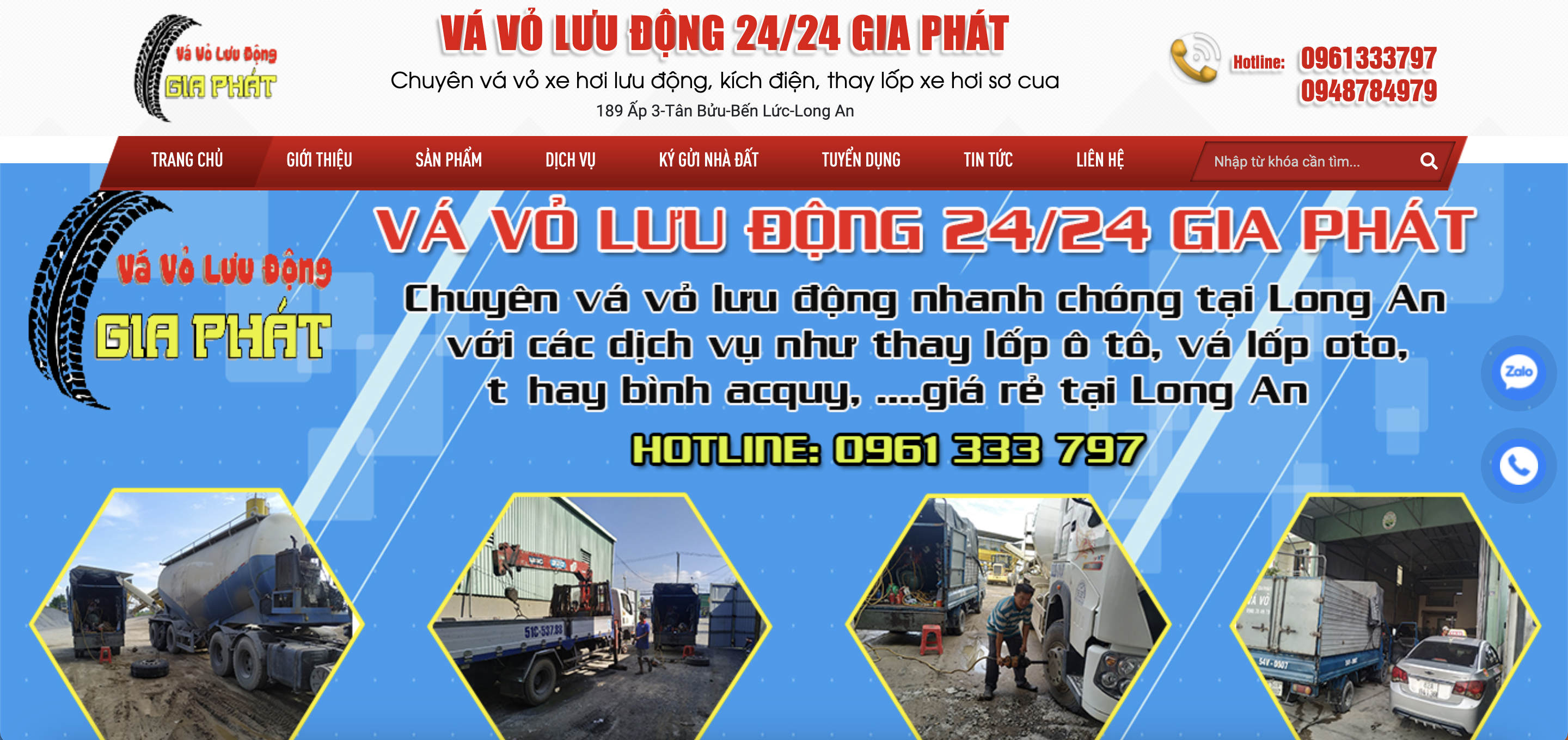 Top 10 Đơn Vị Dịch Vụ Vá Vỏ Lưu Động Bình Dương